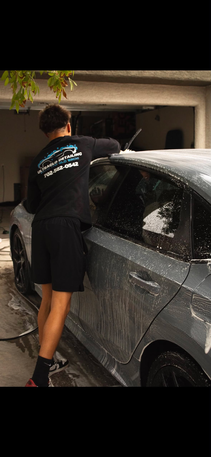 Foam wash & rinse