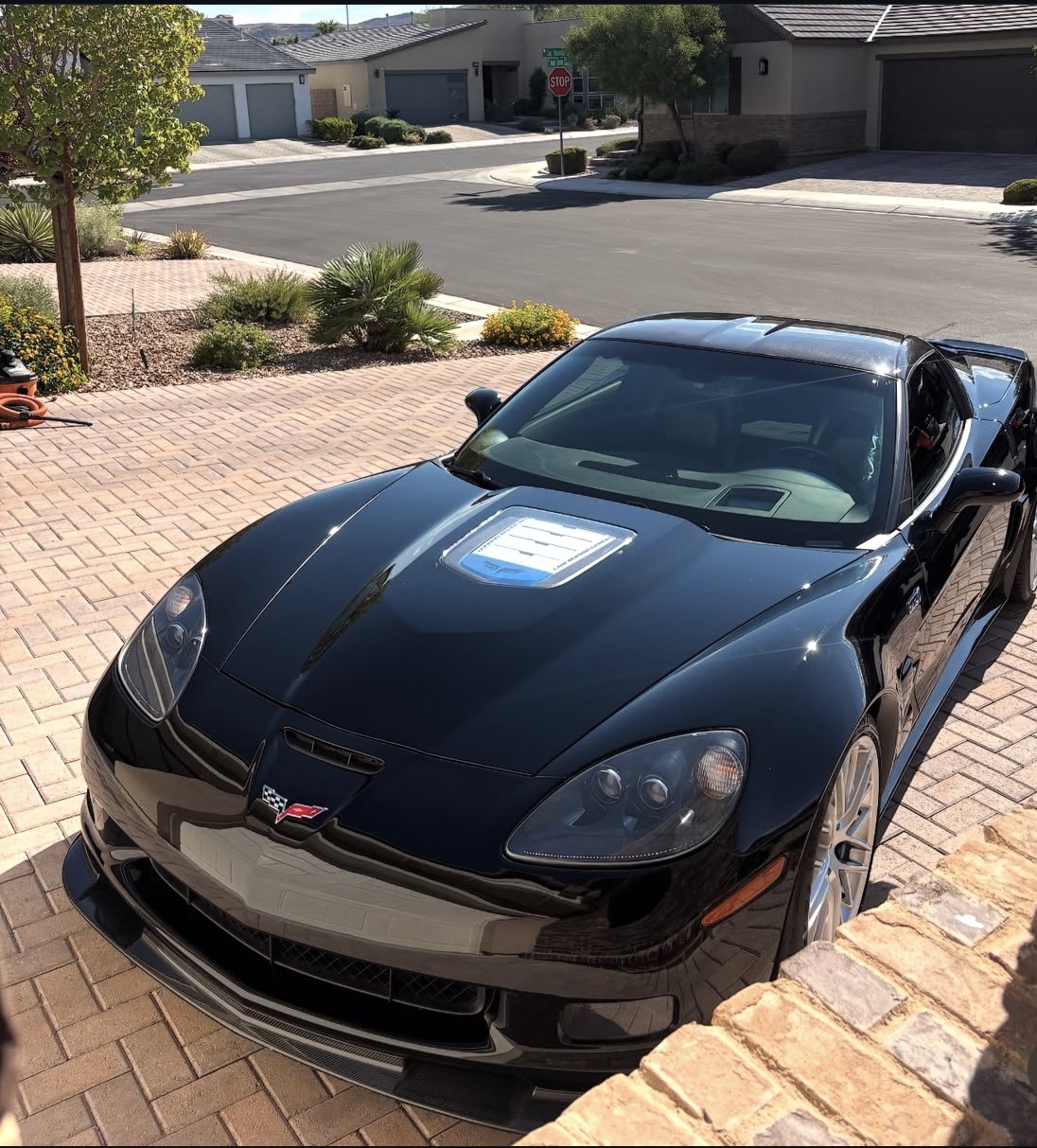 Corvette ZR1 gloss finish